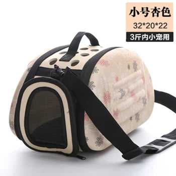 Lightweight Pink Portable Pet Carrier