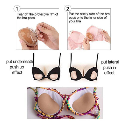 Women Natural Bra Bikini Insert Pads