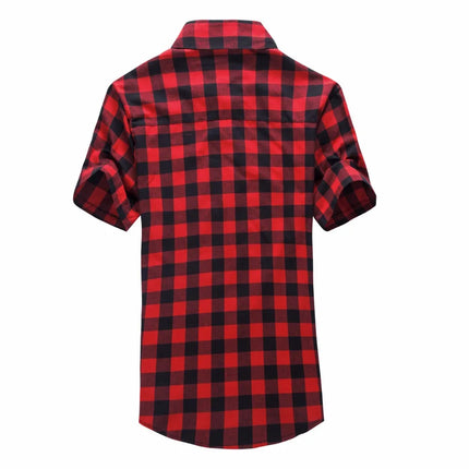 Men Blue Black Plaid Checkered Shirts – Mad Fly Essentials