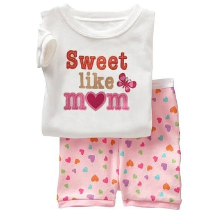 Baby Girl Sweet Mom Outfit Sets