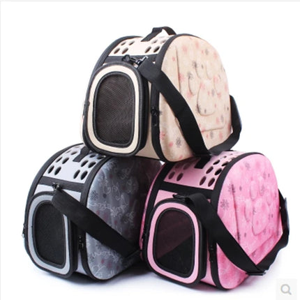 Lightweight Pink Portable Pet Carrier