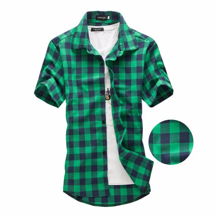 Men Blue Black Plaid Checkered Shirts – Mad Fly Essentials