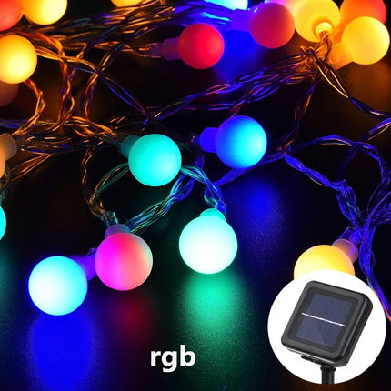 Solar LED RGB 5-12m Fairy Party Lights