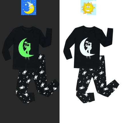 Baby Boy Luminous Dinosaur 3D Pajama Sleepwear Set