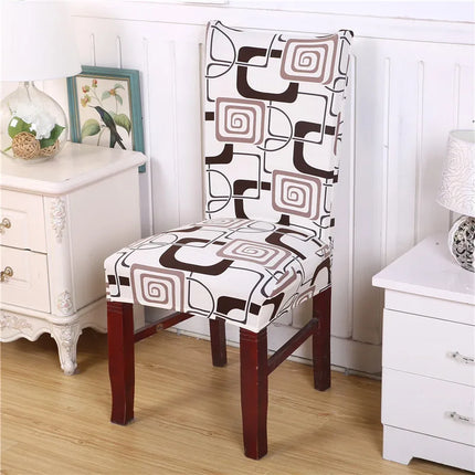 Home Elastic Wedding Dining Room Chair Covers