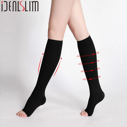 Calf Muscle Support Varicose Vein Long Compression Socks
