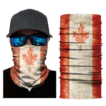 Seamless National Flag Magic Balaclava