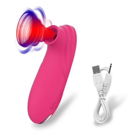 Adult Women Vibrator Oral Tongue Clitoris Massager