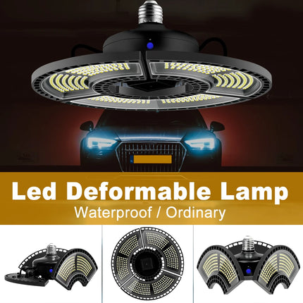 Deformable 120W E27 Garage LED Light – Mad Fly Essentials