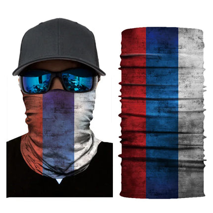 Seamless National Flag Magic Balaclava