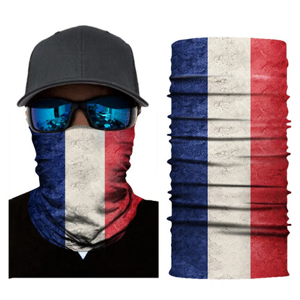 Seamless National Flag Magic Balaclava