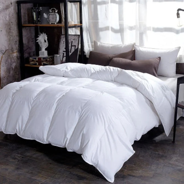 Goose Down Quilted Duvet Comforter Bedding Set