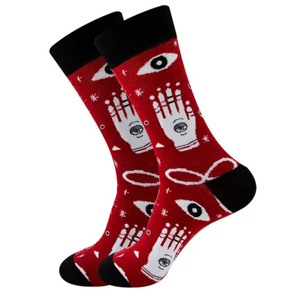 Men Combed 3D Funny Money Socks