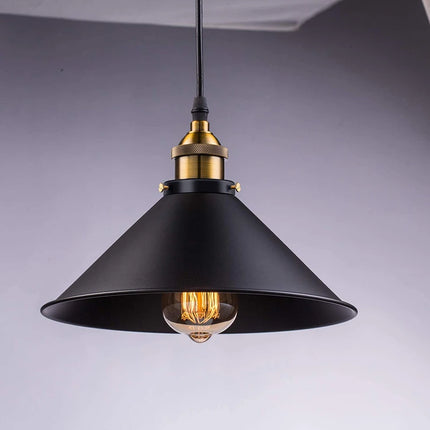 Nordic Vintage Kitchen E27 Retro Pendant Light