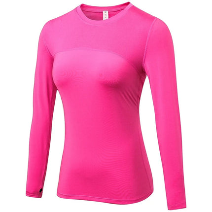 Women Long Compression Winter Fitness Tops