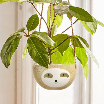 Ceramic Animal Hanging Plant Pots