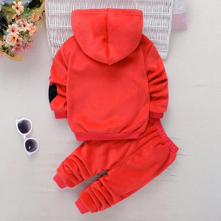 Baby Girls Winter Birthday Love Tracksuits Sets