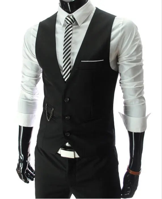 Men Medieval Waistcoat Dress Business Vests