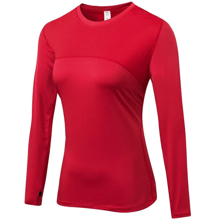 Women Long Compression Winter Fitness Tops