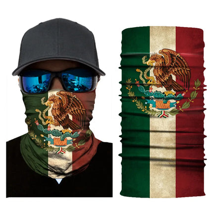 Seamless National Flag Magic Balaclava