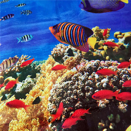 Modern 3D Fish Ocean Anti-Slip Area Rugs