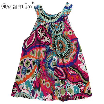 Baby Girl 2-7T Bohemian Ruffled Beach Dress