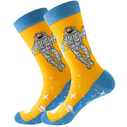 Men Combed 3D Funny Money Socks