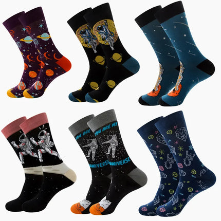 Men Combed 3D Funny Money Socks