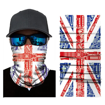 Seamless National Flag Magic Balaclava