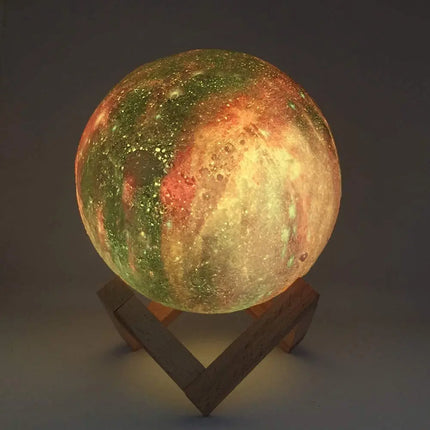 T20 3D Printed Moon Lamp Kids Night Light