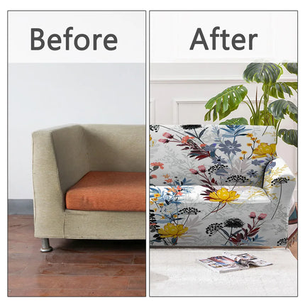 Home Blooming Flower Sofa Cover Slipcover