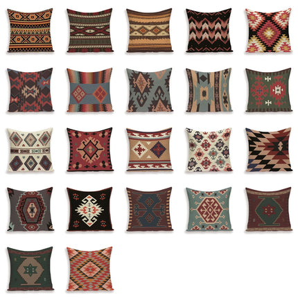 Home Bohemian Linen Throw Pillows