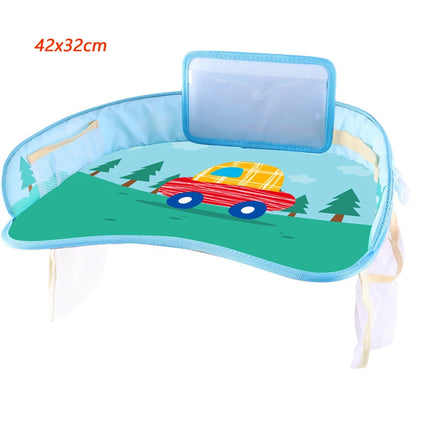 Auto Seat Travel Play Safety Organizer Table