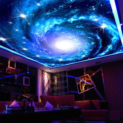 Custom 3D Starry Sky Galaxy Mural Wallpaper