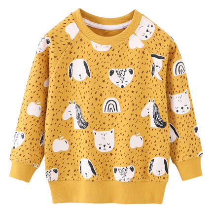 Baby Boy Spring Animal Dinosaur Sweatershirts