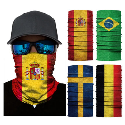 Seamless National Flag Magic Balaclava