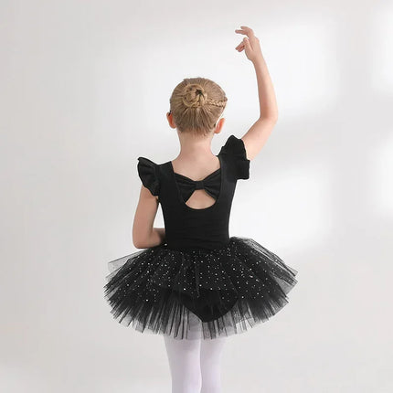 Girl Ballet Gymnastics Leotard Tutu Dress