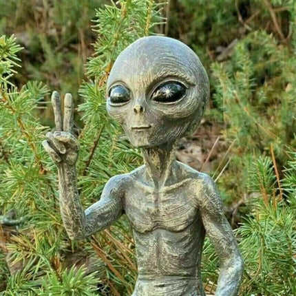 Home Funny Outdoor Alien Garden Figurines