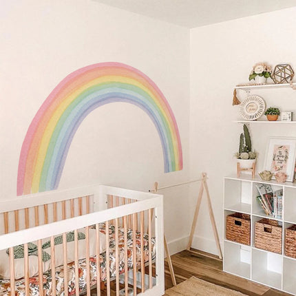 Large Rainbow Pastel 3D Nursery Wall Sticker