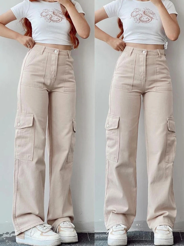 Women Y2K Vintage Cargo Pants