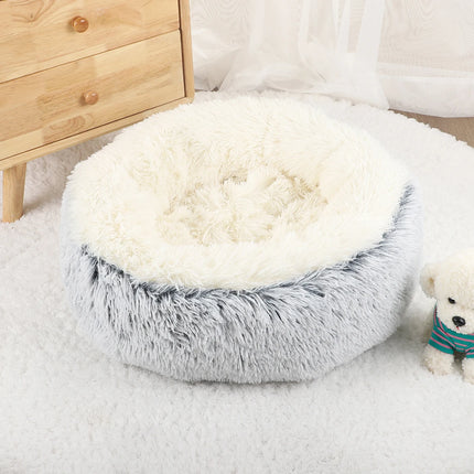 Plush Pet Washable Cat Dog Bed