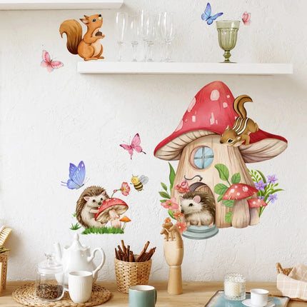 Kids Room Animal Butterfly 3D Wall Sticker