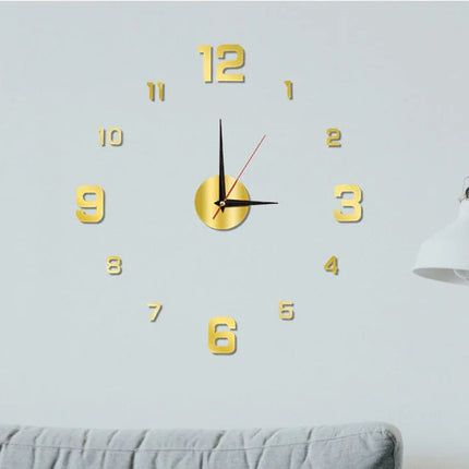 Simple Design 3D Modern DIY Wall Clock