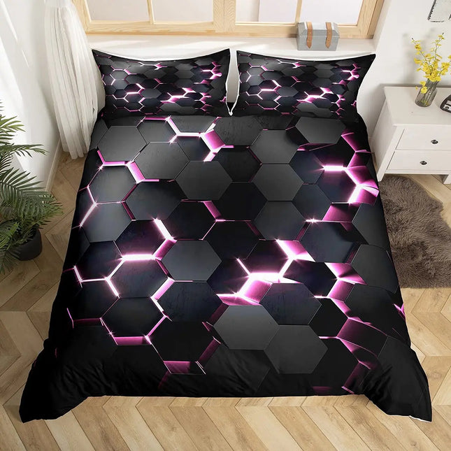 Home 3D Optical Illusion Duvet Bedding Sets