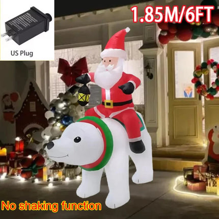 Christmas Inflatable LED Lights Garden Decor