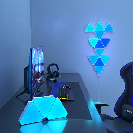 Smart RGB LED Quantum Wall Night Light