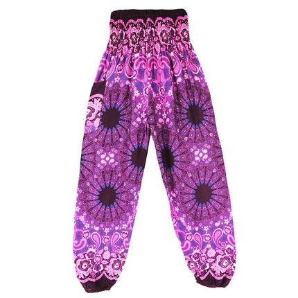 Women Loose Casual Bohemian Yoga Fitness Pants