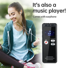 Digital Voice Recorder Activated 64G MP3 Music Player