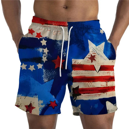 Men National Flag 3D Boardshorts - Mad Fly Essentials