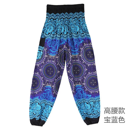 Women Loose Casual Bohemian Yoga Fitness Pants